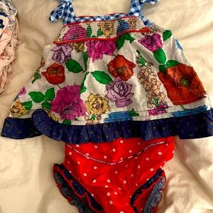 Matilda Jane- dress & diaper cover.